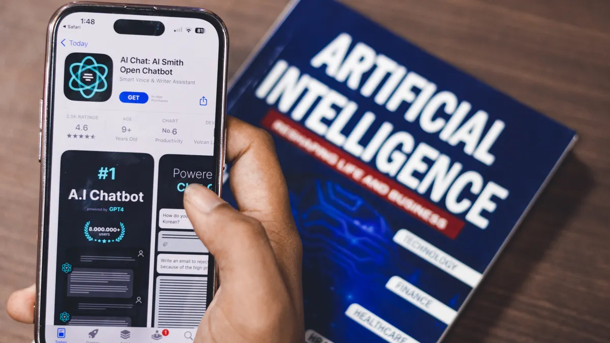 Common mistakes in AI affiliate content and how to fix them — Webpage of Ai Chatbot, a prototype AI Smith Open chatbot, 